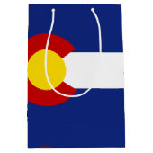 Colorado-Fahne Mittlere Geschenktüte (Vorderseite)