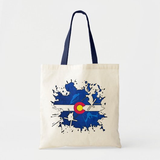 Colorado Fahne Ski Spritzer Tasche (Vorne)