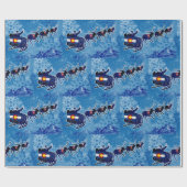 Colorado Fahne Weihnachtsblatt Weihnachtsblatt Geschenkpapier (Flach)