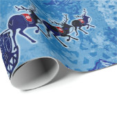 Colorado Fahne Weihnachtsblatt Weihnachtsblatt Geschenkpapier (Rolleneckpunkt)