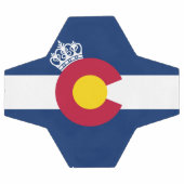Colorado-Fahnenball Fußball (Flach)