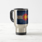 Colorado Fahnenschleier Reisebecher (Vorderseite Links)