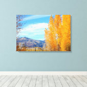 Colorado Fall Vista Wrapped Canvas Leinwanddruck (Insitu (Holzboden))