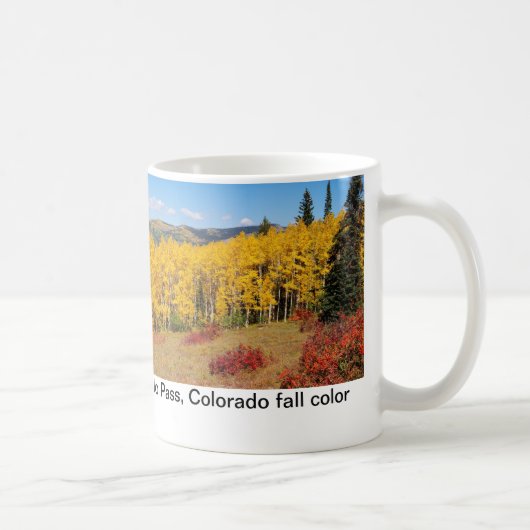 Colorado-FallfarbTasse Kaffeetasse (Rechts)
