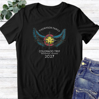 Colorado-Familienausflug 2027 passende Gruppe Tri-Blend Shirt