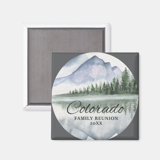Colorado Family Wiedersehen Mountain Kühlschrank Magnet (Vorderseite/Rückseite)