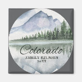 Colorado Family Wiedersehen Mountain Kühlschrank Magnet (Vorne)