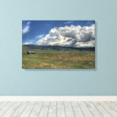 Colorado Farm Leinwanddruck (Insitu (Holzboden))