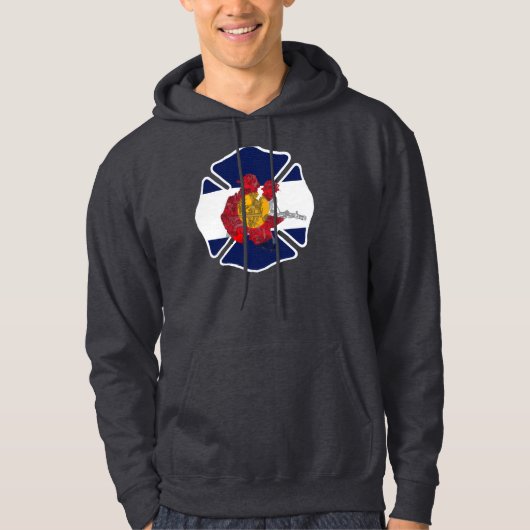 Colorado-Feuer-TrainingHoodie Hoodie (Vorderseite)