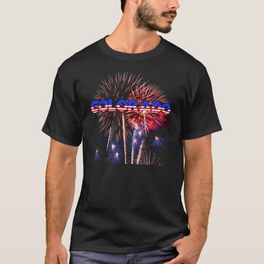Colorado Fireworks T-Shirt (Vorderseite)