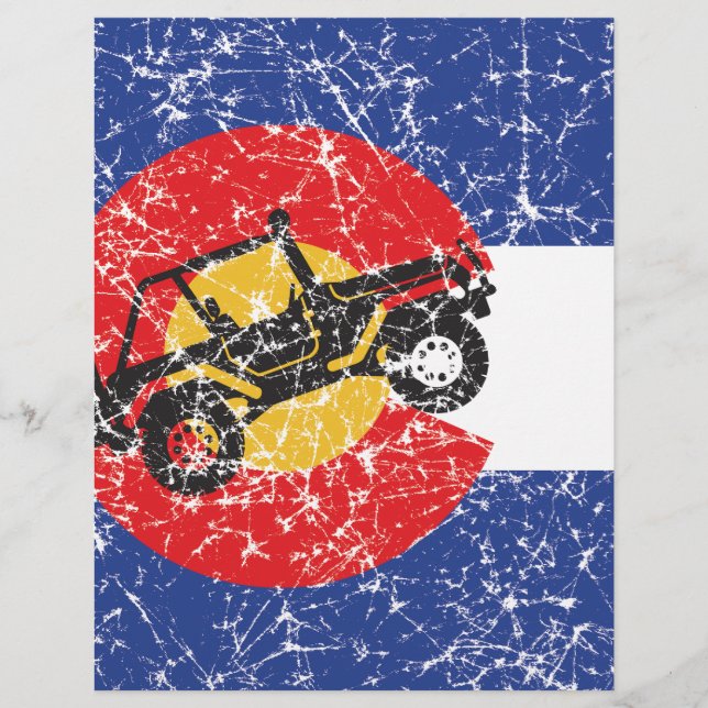 Colorado Flag 4 Wheeler (Vorderseite)