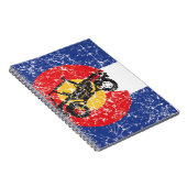Colorado Flag 4 Wheeler Notizblock (Rechte Seite)