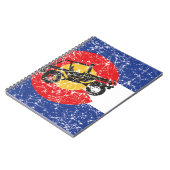 Colorado Flag 4 Wheeler Notizblock (Linke Seite)
