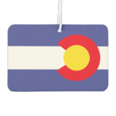 COLORADO-Flag - Autolufterfrischer (Rückseite)