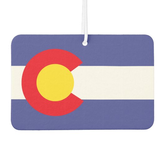 COLORADO-Flag - Autolufterfrischer (Vorderseite)
