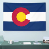 Colorado Flag Banner (Messe)