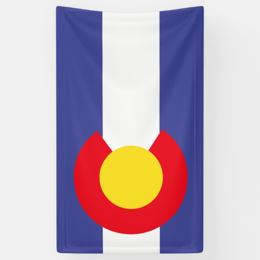 COLORADO-Flag - Banner (Vertikal)