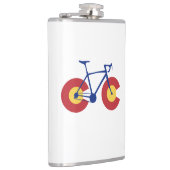 Colorado Flag Bicycle Flachmann (Rechts)