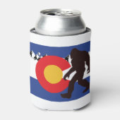 Colorado Flag Bigfoot Dosenkühler (Kanne Vorderseite)