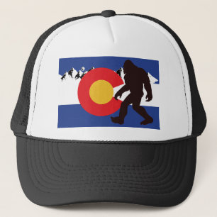 Colorado Flag Bigfoot Truckerkappe
