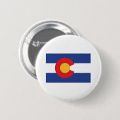 COLORADO-FLAG BUTTON (Vorne & Hinten)