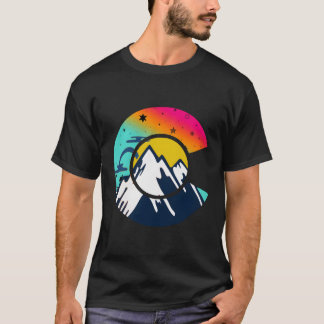 Colorado Flag C Mountain T-Shirt