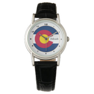 Colorado Flag & Colorado Fashion USA /design Armbanduhr