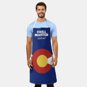 Colorado Flag Custom GRILLEN Kochen Schürze für Mä (Getragen)