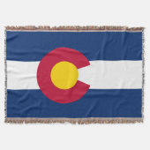 Colorado Flag Decke (Vorderseite)