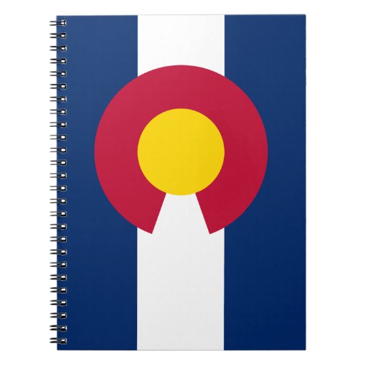 Colorado Flag, Der hundertjährige Staat, Coloradan Notizblock (Vorderseite)