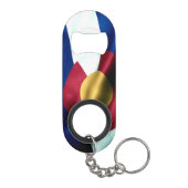 Colorado Flag Flaschenöffner Schlüsselkette (Rückseite)