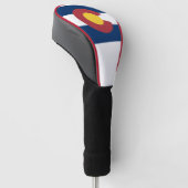 Colorado Flag Golf Head Cover Golf Headcover (angewinkelt)