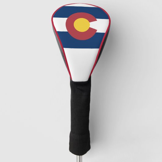 Colorado Flag Golf Head Cover Headcover (Vorderseite)