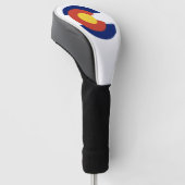 Colorado Flag Golf Headcover (angewinkelt)