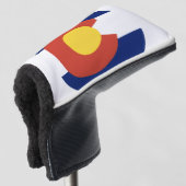 Colorado Flag Golf Headcover (3/4 Vorderseite)