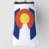 Colorado Flag Golf Headcover (Rotieren 90)