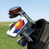 Colorado Flag Golf Headcover (In Situ)