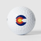Colorado Flag Golfball (Vorderseite)