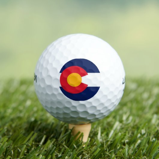 COLORADO FLAG GOLFBALL (Insitu T-Shirt)