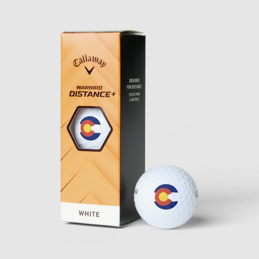 Colorado Flag Golfball (Verpackungen)