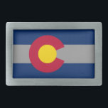 Colorado Flag Gürtelschnalle<br><div class="desc">Colorado Flag Gürtelschnalle</div>