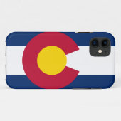 Colorado-Flag iPhone 5 Barely Case (Rückseite (Horizontal))