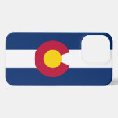 Colorado Flag iPhone Hülle (Rückseite (Horizontal))