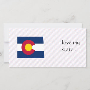 Colorado Flag Karte