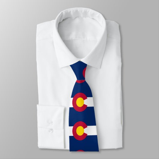 Colorado Flag Krawatte (Gebunden)