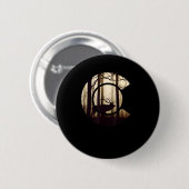 Colorado Flag Logo Elche Jagen Männer Button (Vorne & Hinten)