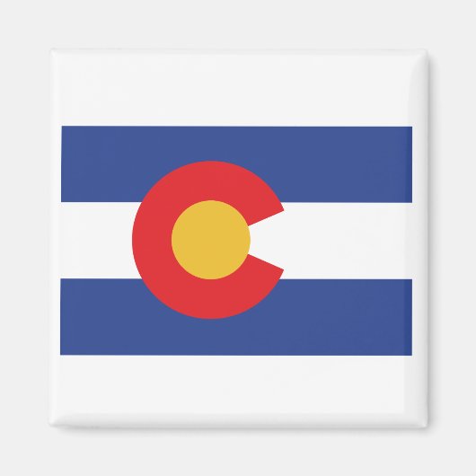 COLORADO-FLAG MAGNET (Vorne)