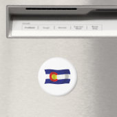 Colorado Flag Magnet (In Situ (Geschirrspüler))