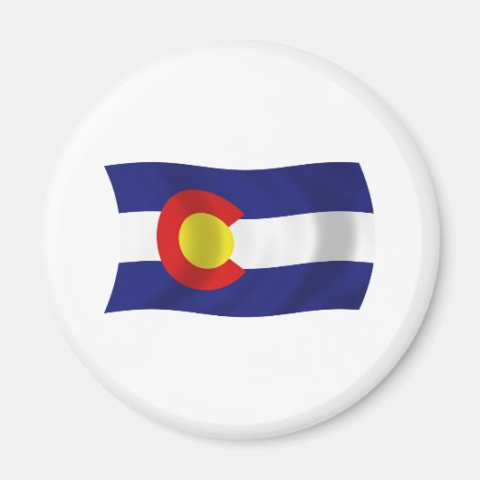 Colorado Flag Magnet (Vorne)
