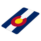 Colorado Flag Magnet (Linke Seite)